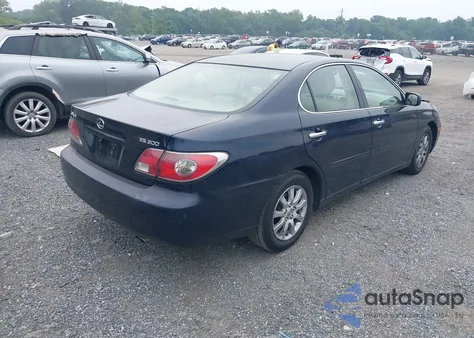 2003 Lexus Es 300 z USA, uszkodzony, nr VIN JTHBF30G330107374